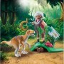 Velociraptor si cercetator Playmobil